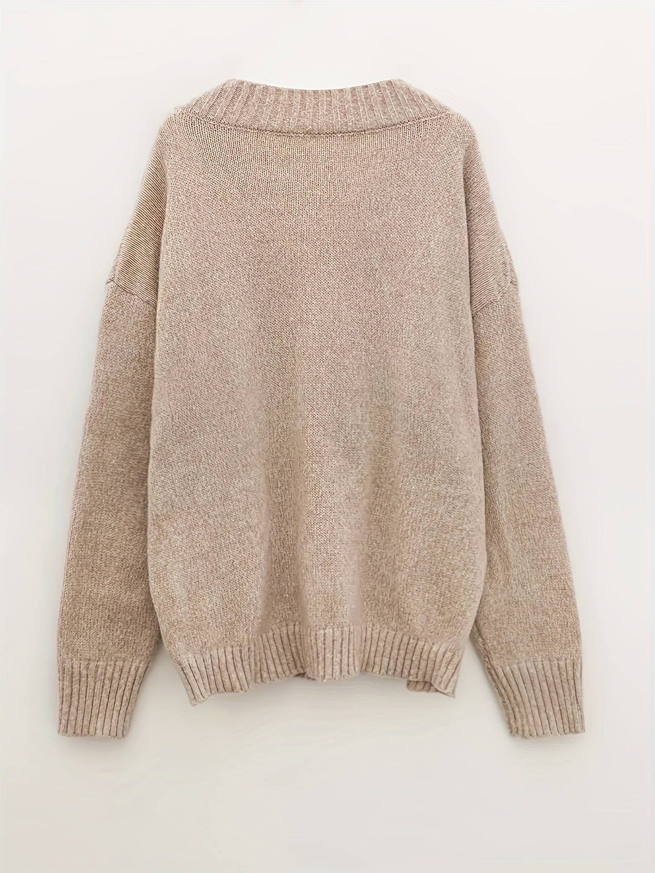 Carole - V-Neck Knitted Sweater