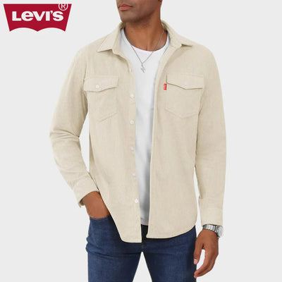 Casual Corduroy Long Sleeve Shirt