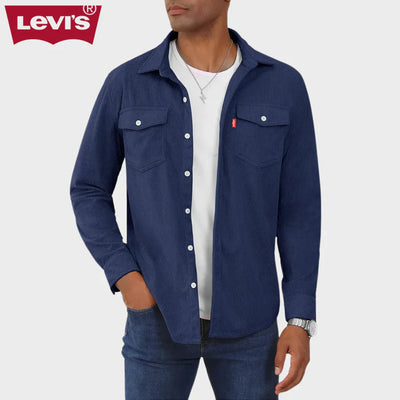 Casual Corduroy Long Sleeve Shirt