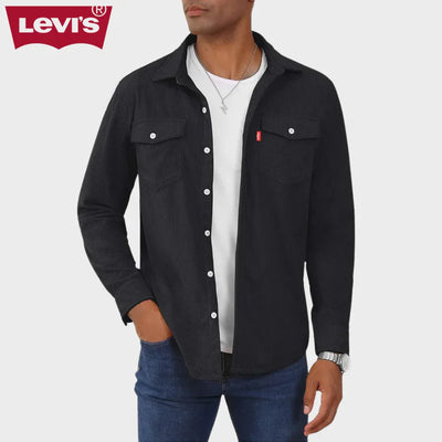 Casual Corduroy Long Sleeve Shirt
