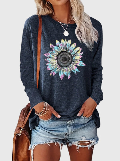 Fenne - Elegant Sunflower Top