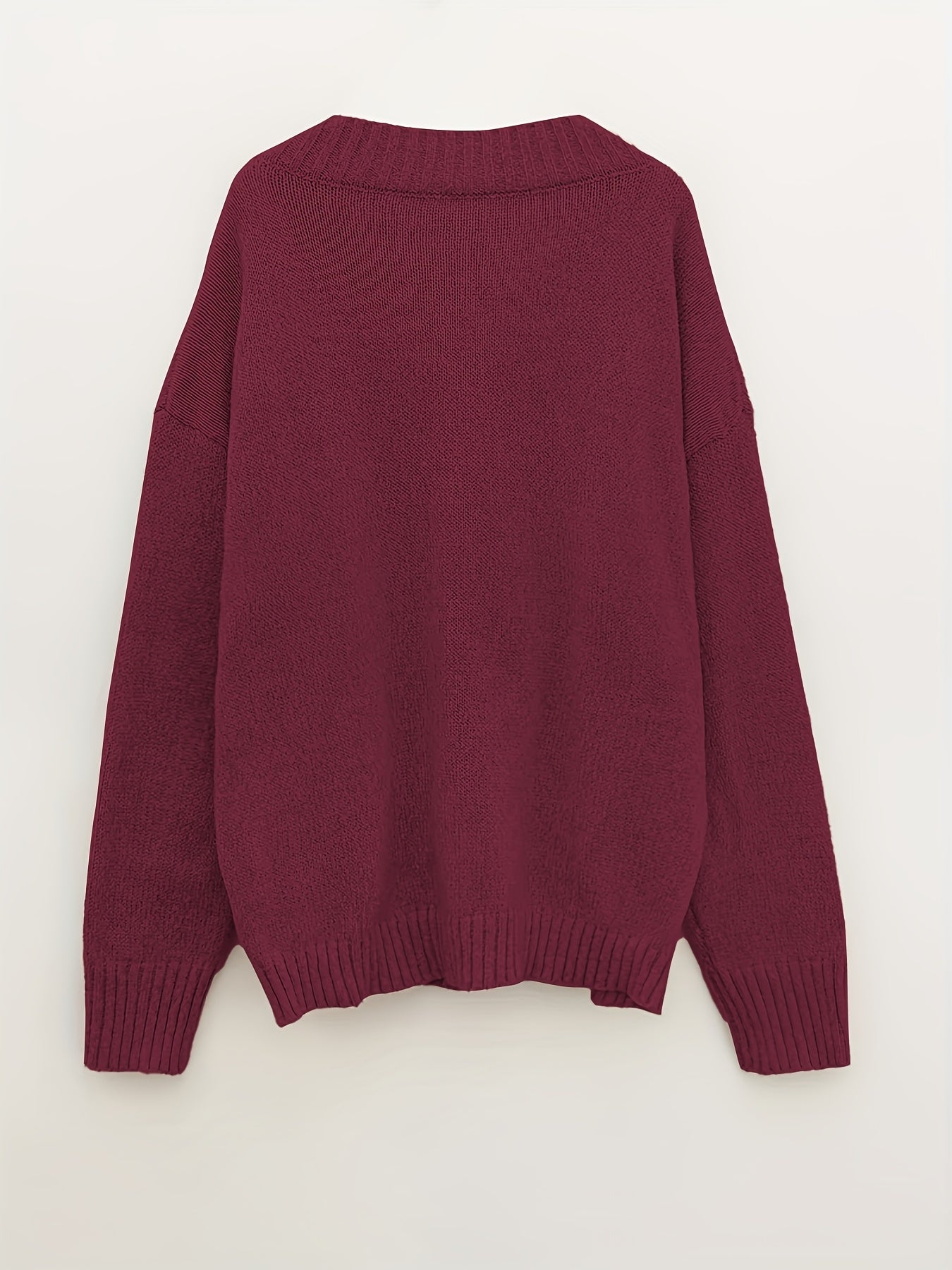 Carole - V-Neck Knitted Sweater