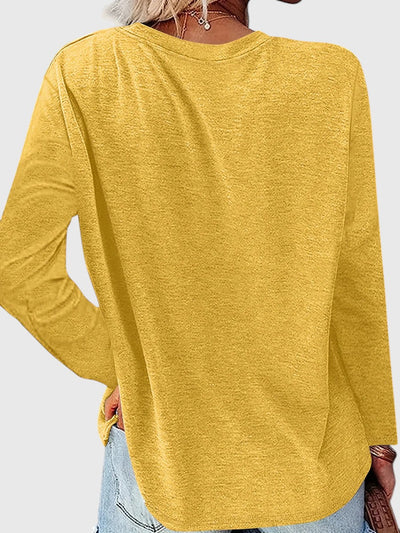 Fenne - Elegant Sunflower Top